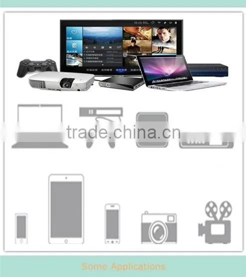 Low price HDMI 19pin A male to D male cable with Ethernet support 3D and 4K