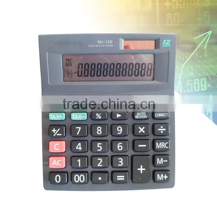 Desktop 100 Steps TAX Calculator 12-Digits Electronic Calculator