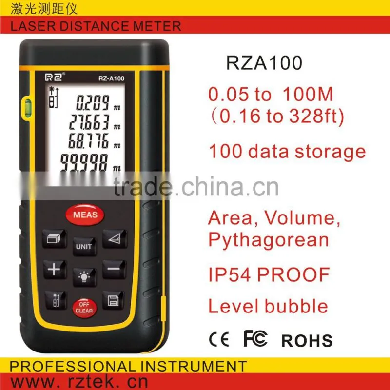 100m Laser Distance Meter RZA100