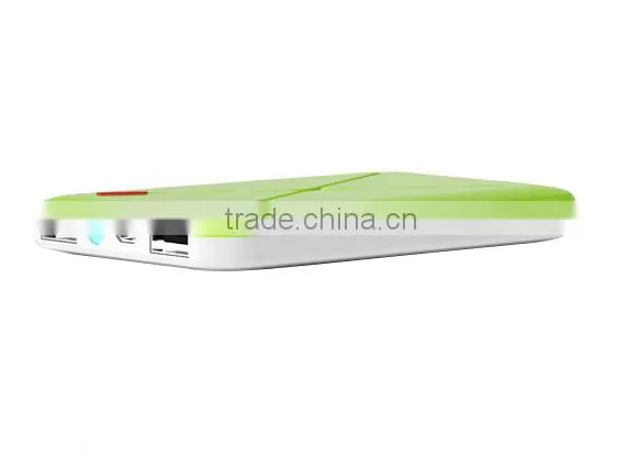 FCC/CE/ROHS 8000mAh certificates Polymer Power banks for smartphones/tablet