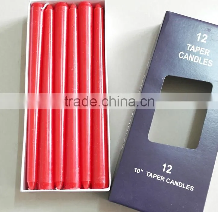 red candle for religious activities or festival parties