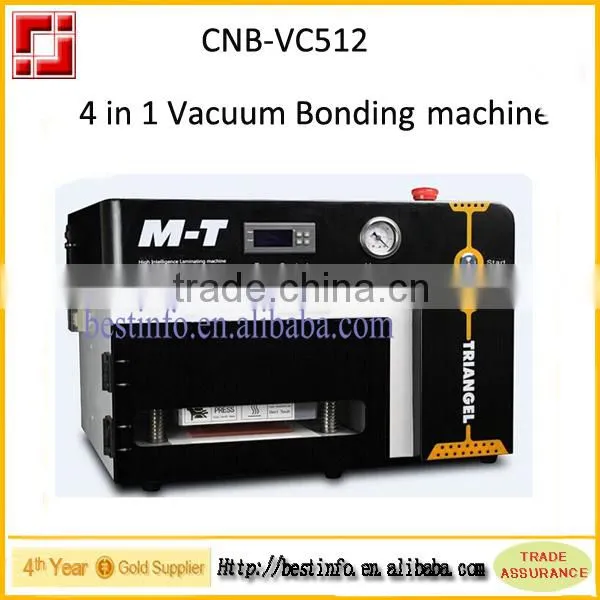 Bubble free Vacuum LCD Bonding Machine 4 in 1 Function Phone refurbishing Equipment
