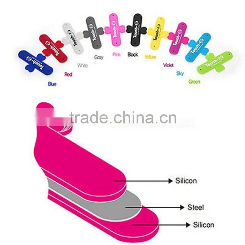 Cute universal silicone cell phone holders for car