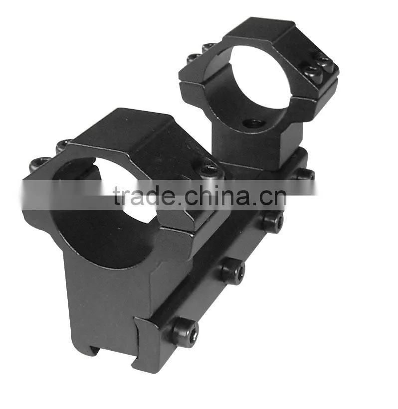 2 *30mm Dual Aluminum Alloy Bracket Telescopic Sights Gun Mount