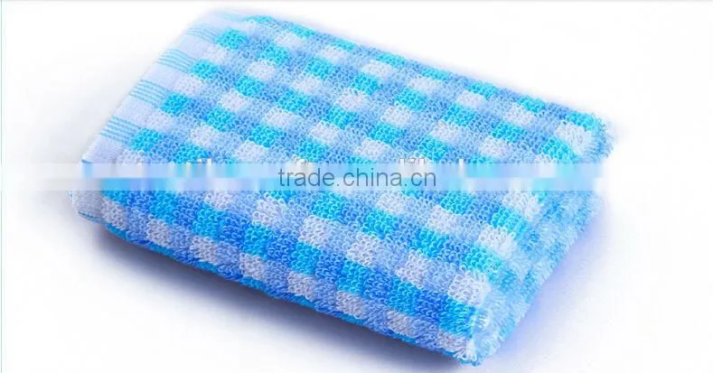 High quality pure cotton yarn dyed colored strip jacquard hand towel wholesale