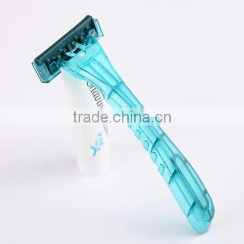 Disposable safe hospital razor and cream for Hotel Amenity Set