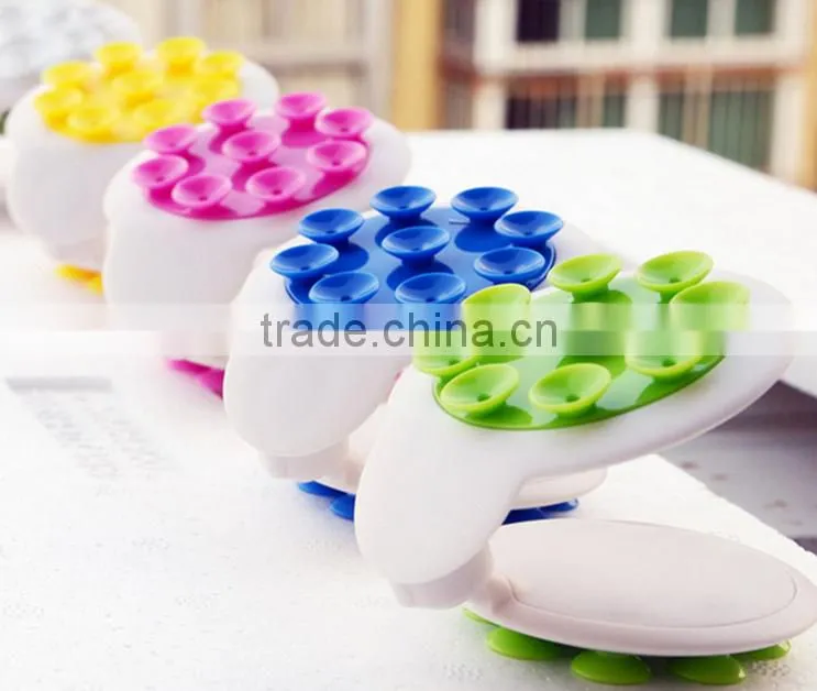 Universal two-sided vehicle suction cup phone holder