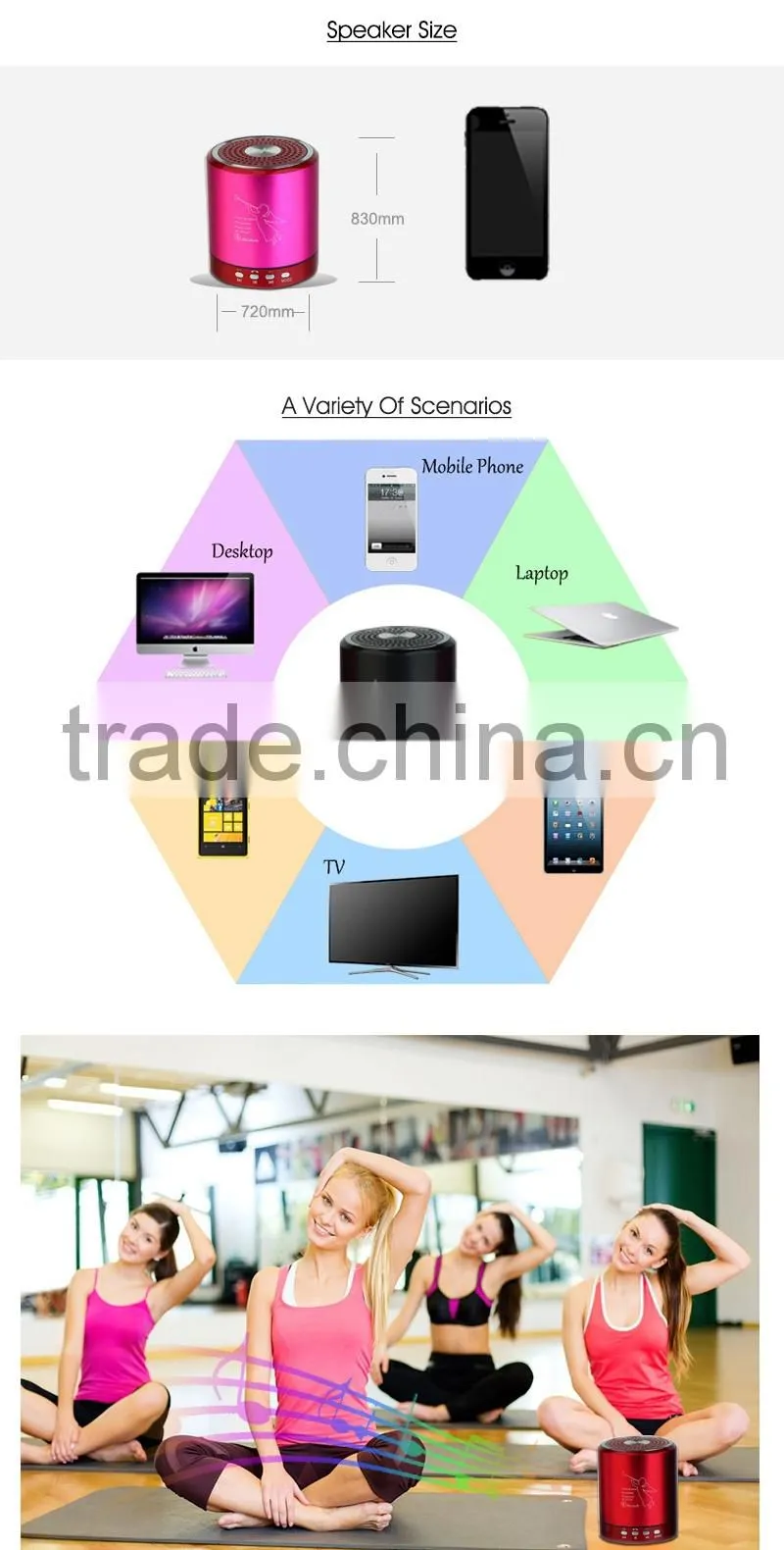 OEM digital quran MP3 player without led light Speaker with best price