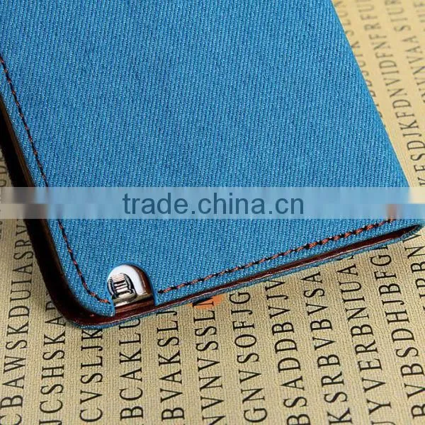 New design of Denim mobile phone case with card slot