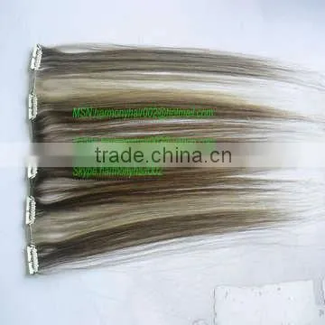 POPULAR clip on hair extensions highlights