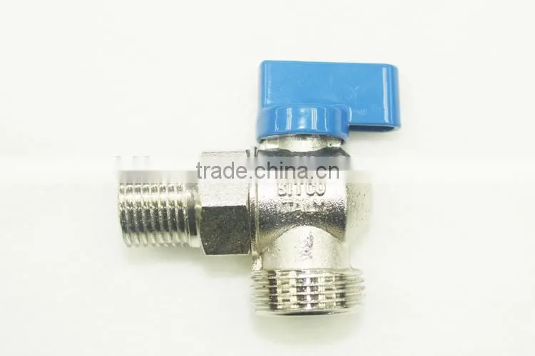 factory directly supply open brass washing angle ball valve
