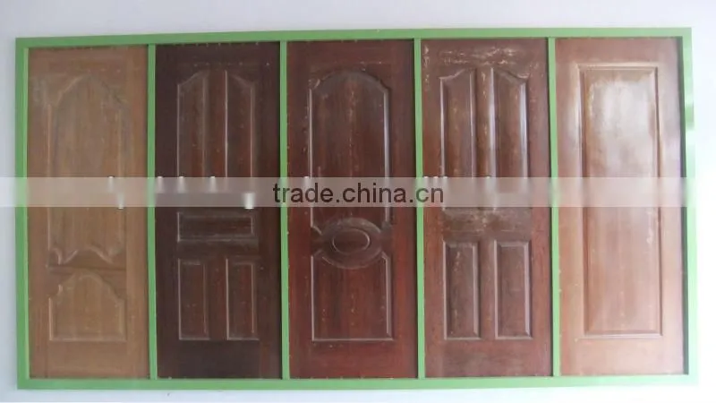 naturel veneer faced hdf door skin