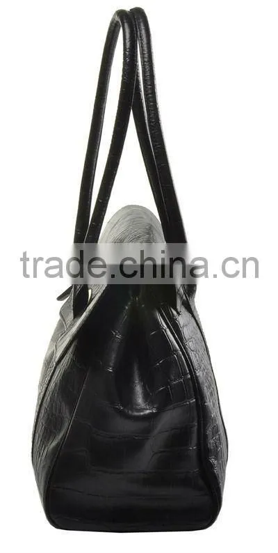 New Fashion 2012! Lady Europe Style CROCO Leather Handbag!
