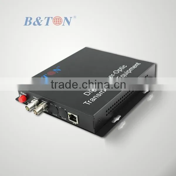 Fiber Optic Equipment 4 Channel Digital Video Optical Converter / transmitter and receiver