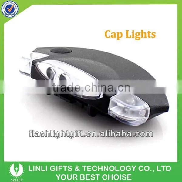 Plastic 3 Led Promotional Cap Light