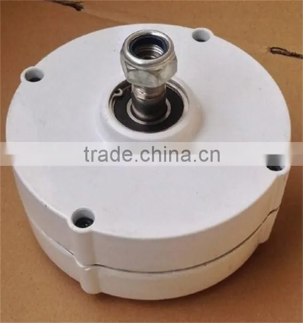 low RPM 100w 12/24v AC output generator with CE made in china
