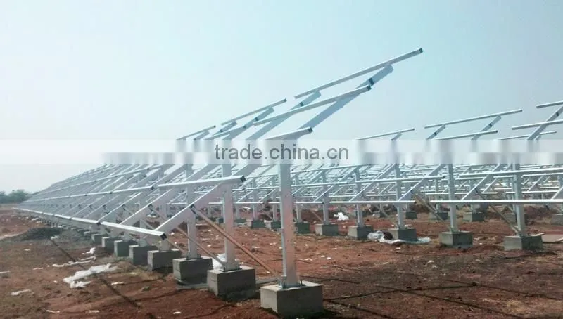 Ground mount system for solar installation