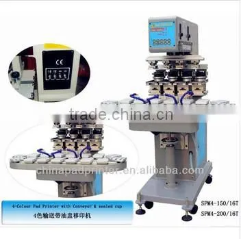 t shirt printing machine t-shirt printing machine 4 color printing machine LC-SPM4-150/16T