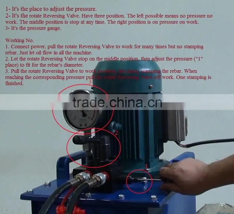 Beijing OCEPO Rebar Pressing Machine