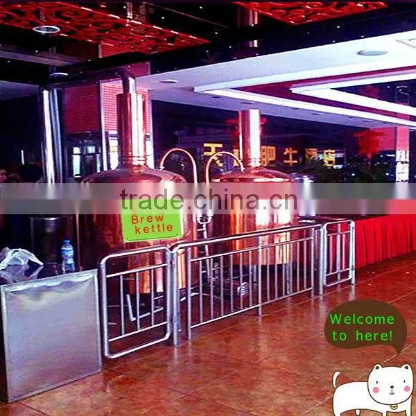 1000l Red copper beer brewing equipment