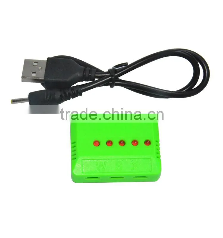 Mini charger USB 5 port Lipo Battery Charger for 1s-6s RC airplane toy battery