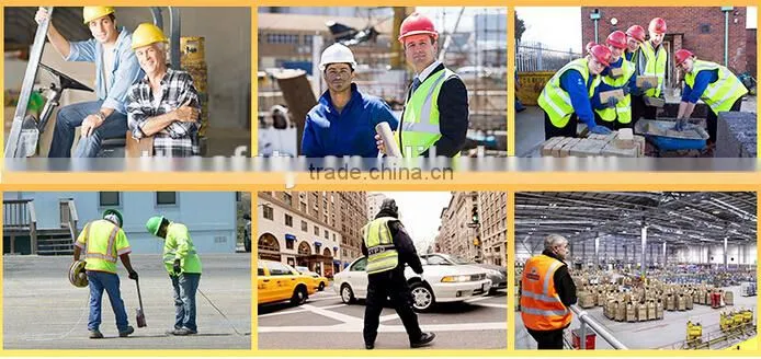 adult kid high visibility elastic adjustable yellow orange pink safety reflective jacket