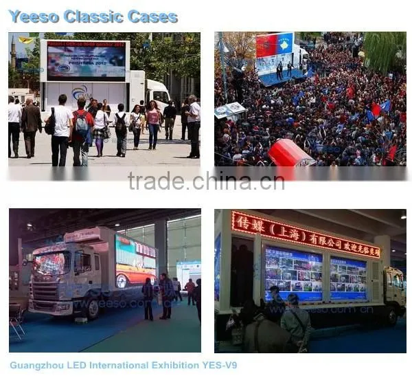 YEESO LED Mobile Stage Truck For Sale, Mobile Stage Truck for Roadshow, Mobile Stage Truck
