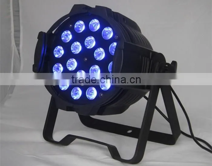 RGBWAP 6IN1 LED stage par 18*18w indoor led par 32 light for disco