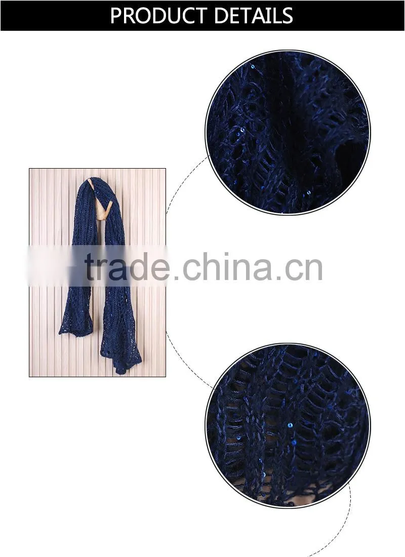 Factory sale unique design warm scarves rose scarf wholesale