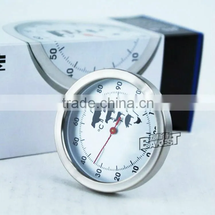 Q01 BAKEST stainless steel thermometer Hygrometer with probe/roast thermometer/food measuring apparatus