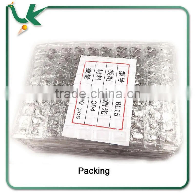 Wholesale 316 Stainless steel Lobster clasps