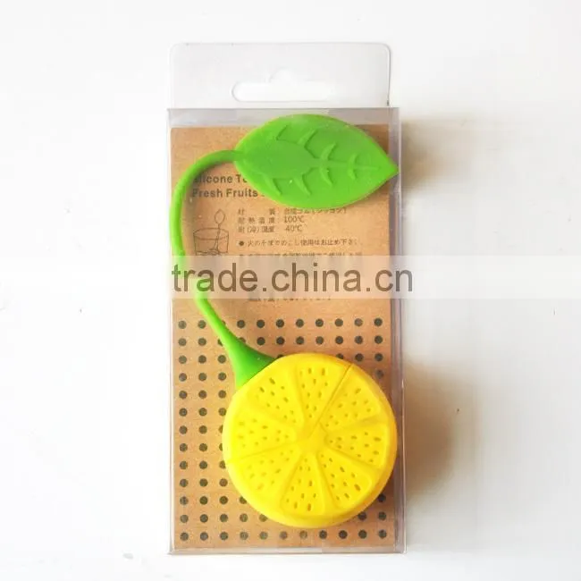 FOOD GRADE SILICONE LEMON TEA INFUSER