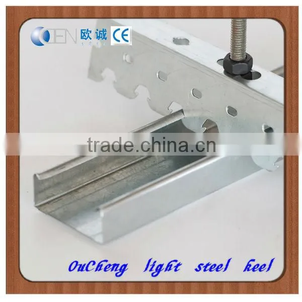 Best quality c channel steel of Jiangsu Ou-cheng from China