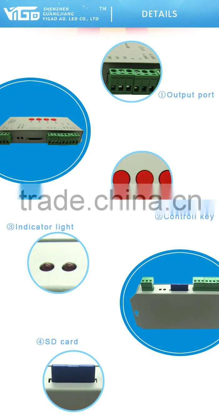 dimmable led light chain controller