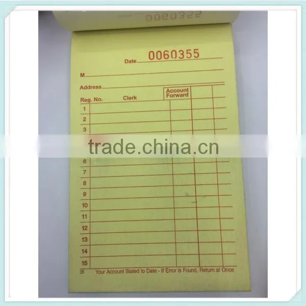 Cheap Book Printing, China Supplier Invoice Duplicate Form Alibaba China Book