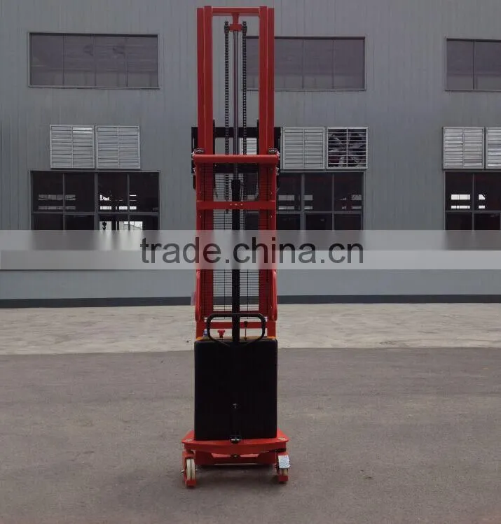 1500kg,3500mm,Semi electric stacker SPN 1535