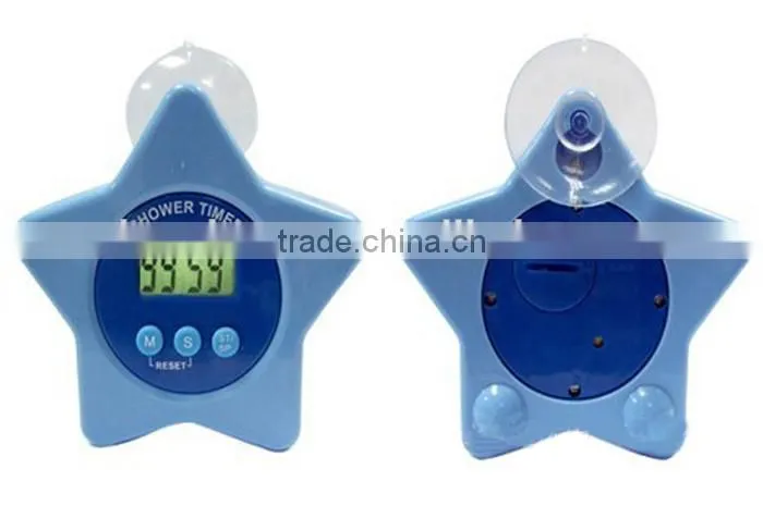 Geometric drawing LCD Display Digital Kitchen Timers with Magnetic Function