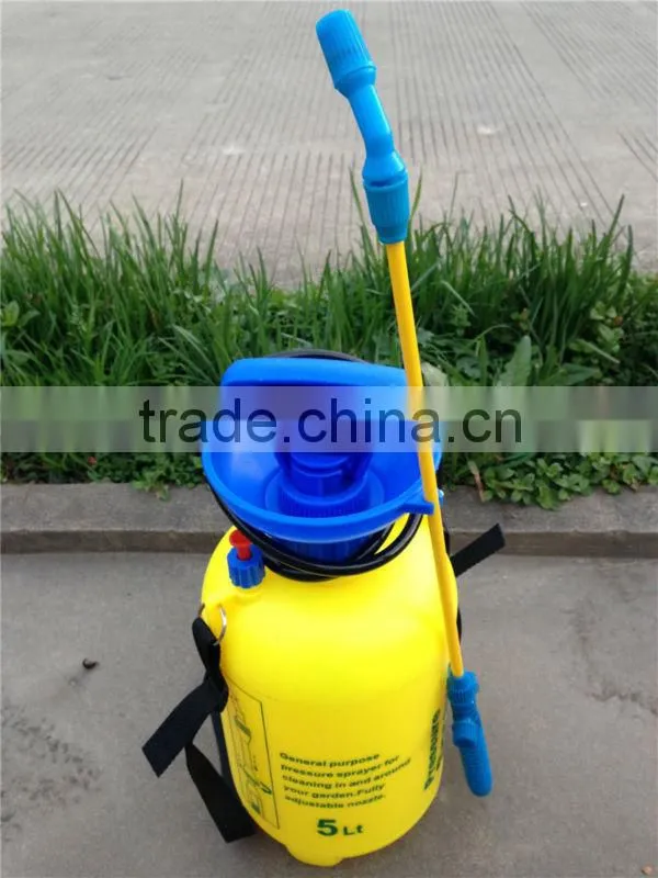 5Litters plastic bottle hose trigger sprayer