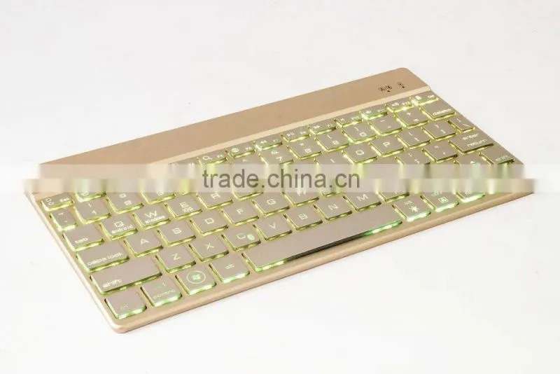 OEM Wireless bluetooth Keyboard for Laptops & Tablets, Compatible with IOS, Android, andWin8 Systems with backlighting
