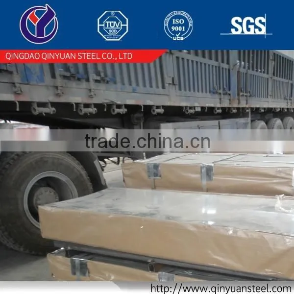 Gauge thickness galvanized corrugated steel sheet