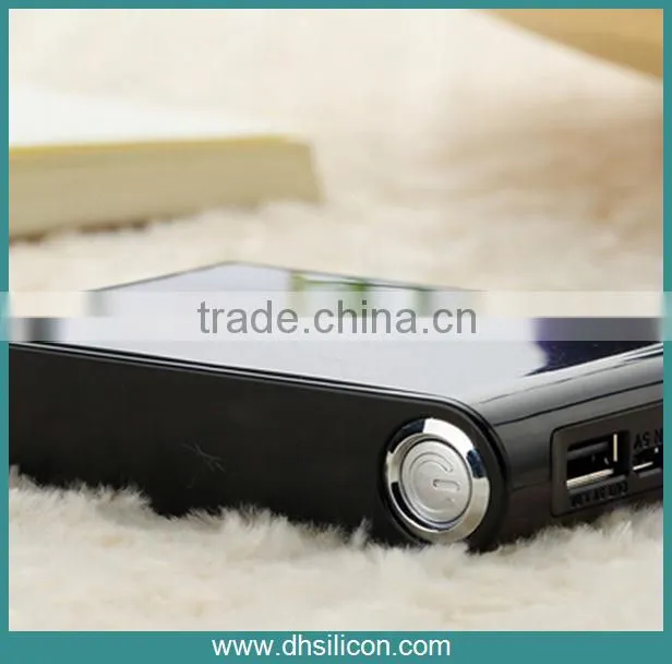2014 Hot selling/new design/RoHs,CE certificatied 12000mAh smart mobile power bank