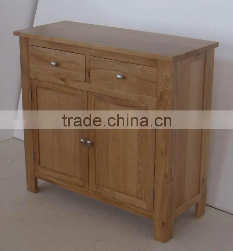 Wooden Dresser Base with 2 Door & 2 Drawer