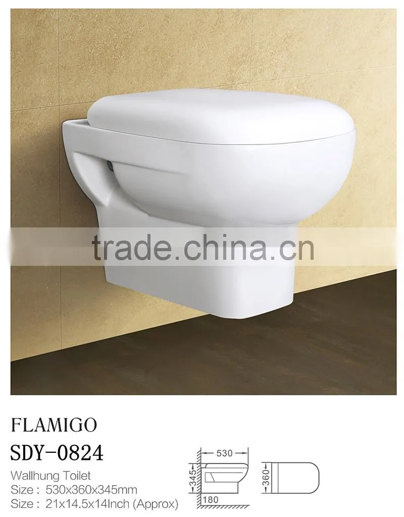 sanitary ware wall hung toilet cheap wall mounted toilet