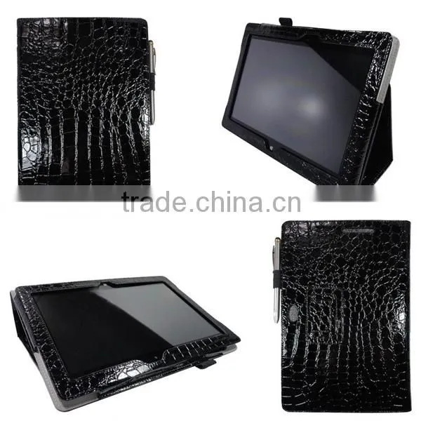 Crocodile Pattern pu Leather Case Stand Cover For Asus Tab ME400C