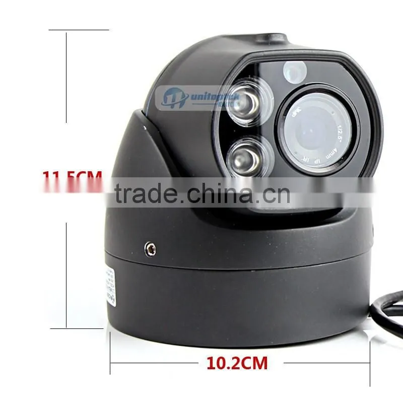 4mm Fixed Lens 2.0MP Security HD TVI Outdoor With 30m IR Range HD CCTV Dome Camera Colour Black