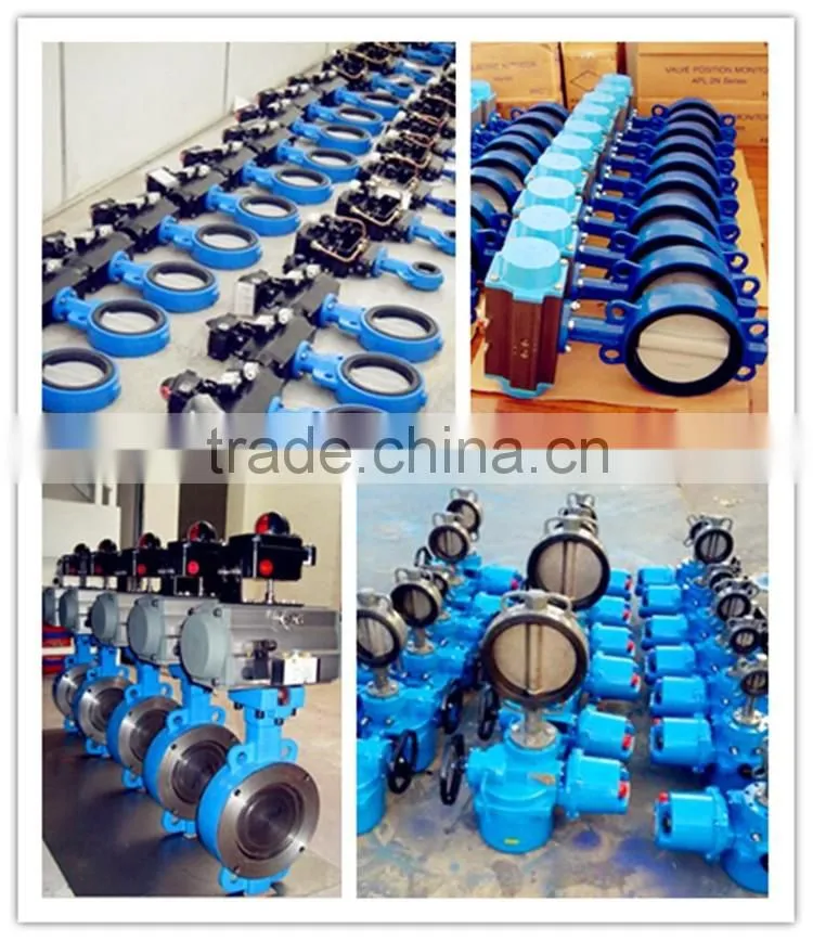 Electric Actuator Wafer Butterfly Valve