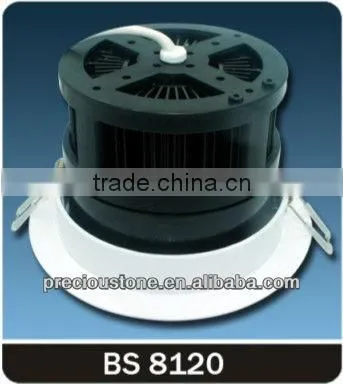 7W aluminum led recessed round downlight lamp
