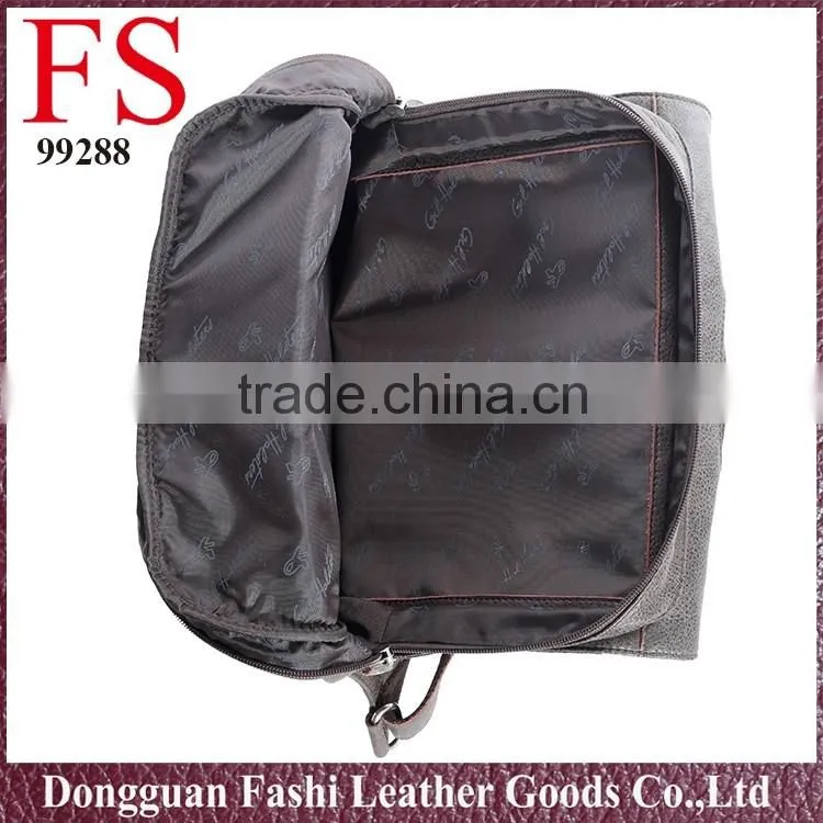 Wholesale Vintage Leather backpack, Durable Leather Travel Backpack 2016