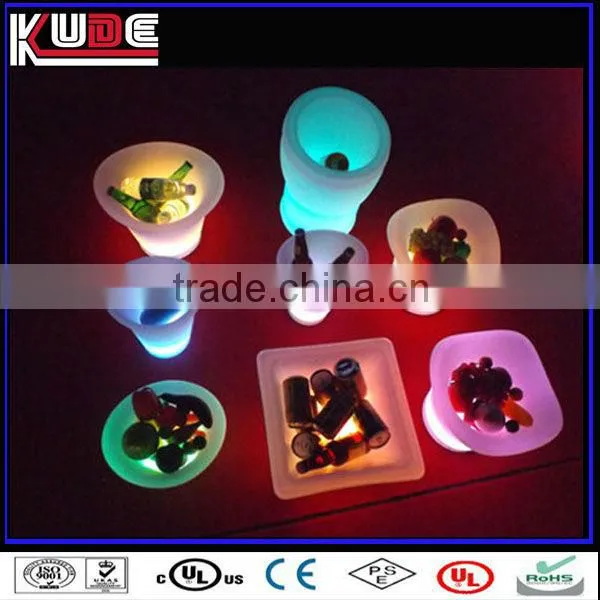 LED Luminous Bar/Club/KTV/Party Ice Bucket Fruit Bucket
