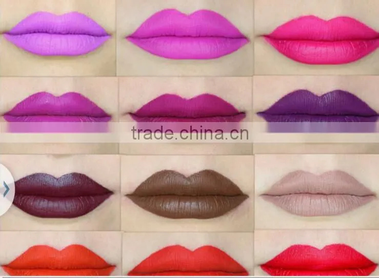 mutil-color makeup lipstick cosmetic lip gloss sexy lip balm gel form